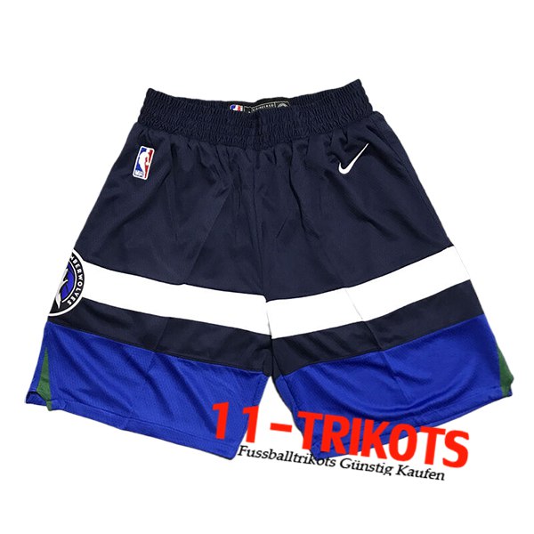 Minnesota Timberwolves Shorts NBA 2024/25 Navy blau