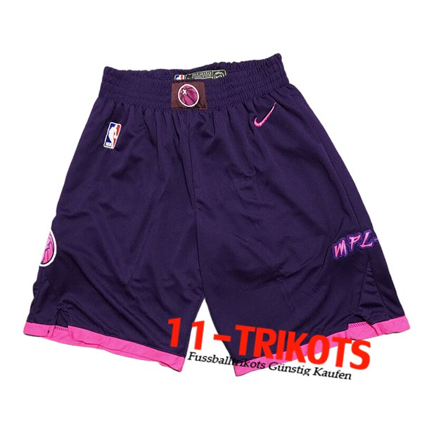 Minnesota Timberwolves Shorts NBA 2024/25 lila