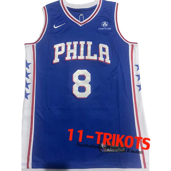 Philadelphia 76ers Trikot (GEORGE #8) 2024/25 Blau/Weiß