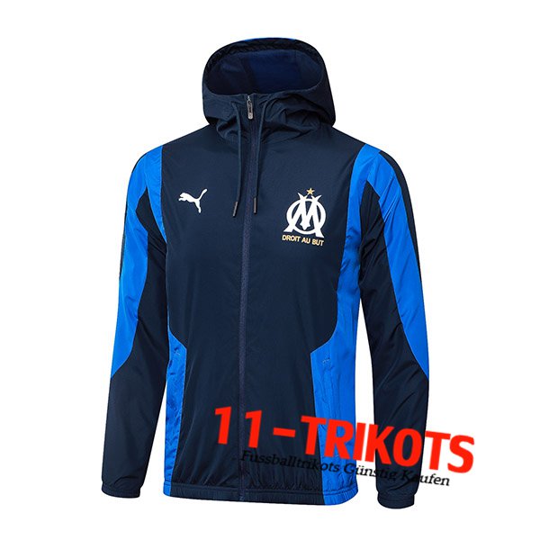 Marseille Windjacke Blau 2024/2025