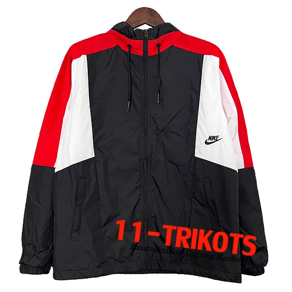 Nike Windjacke Schwarz/Rot/Weiß 2024/2025