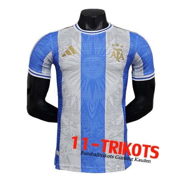 Argentinien Fussball Trikots Special Edition Blau/Weiß 2024/2025