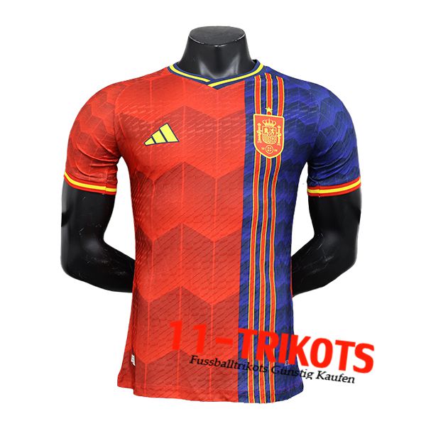 Spanien Fussball Trikots Special Edition Blau/Rot 2024/2025