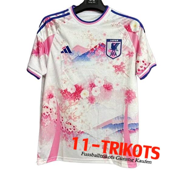 Japan Fussball Trikots Special Edition Rosa 2024/2025 -02