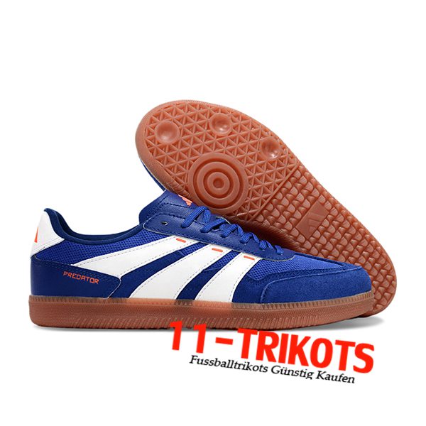 Adidas Fussballschuhe PREDATOR 24 LEAGUE LOW BOOTS Blau/Weiß