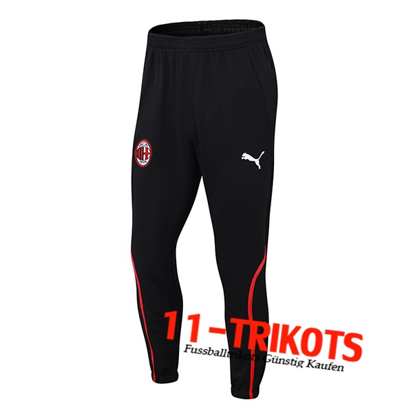 AC Milan Trainingshose Schwarz/Rot 2024/2025