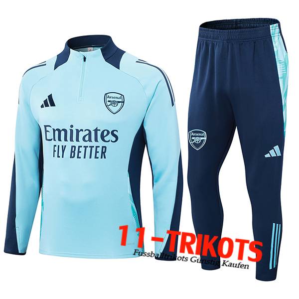 Arsenal Trainingsanzug Blau 2024/2025 -02