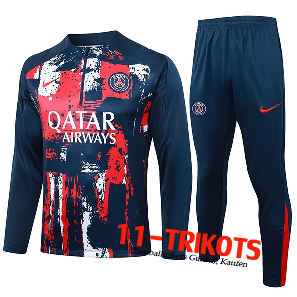 PSG Trainingsanzug Rot/Blau/Weiß 2024/2025