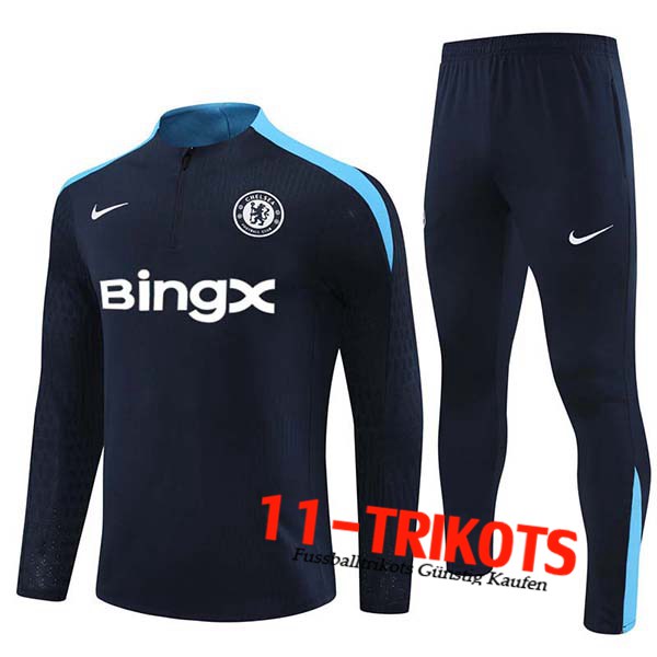 FC Chelsea Trainingsanzug Dunkelblau 2024/2025 -02