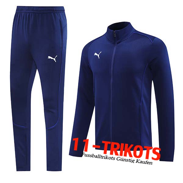 PUMA Trainingsanzug Trainingsjacke Königsblau 2024/2025