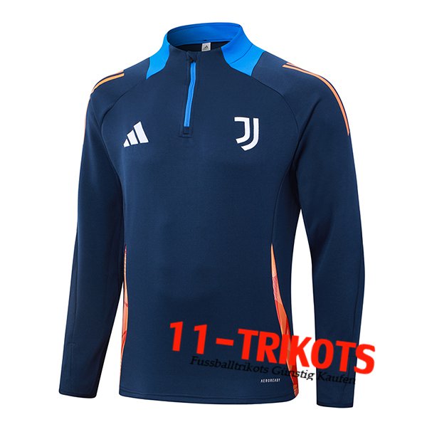 Juventus Training Sweatshirt Orange/Blau 2024/2025 -02