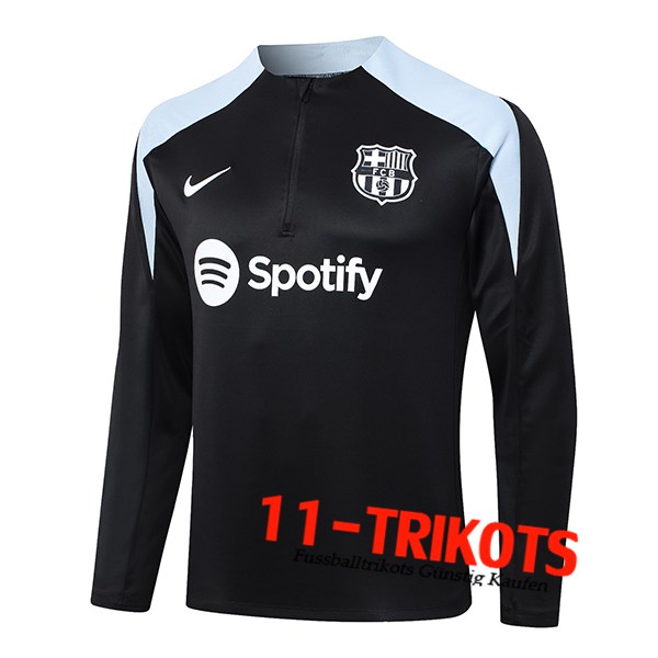 FC Barcelona Training Sweatshirt Schwarz/Grau 2024/2025