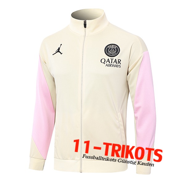 PSG Trainingsjacke Gelb/Rosa 2024/2025