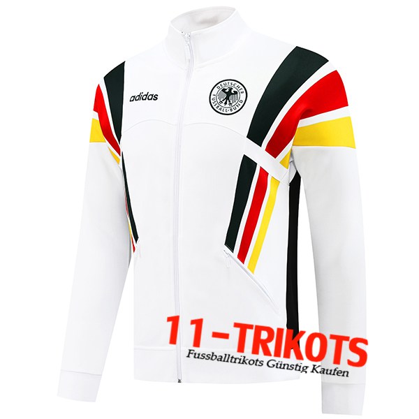 Deutschland Trainingsjacke Weiß 2024/2025 -02