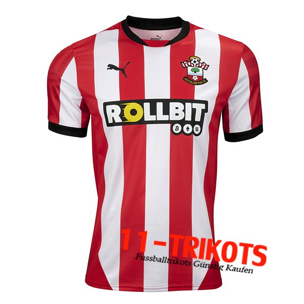 Neues Southampton Heimtrikot 2024/2025