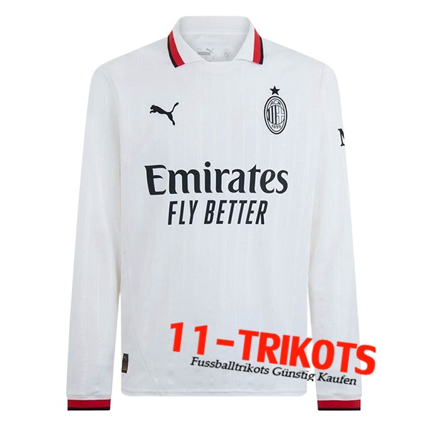 Neues AC Milan Auswärtstrikot Langarms 2024/2025