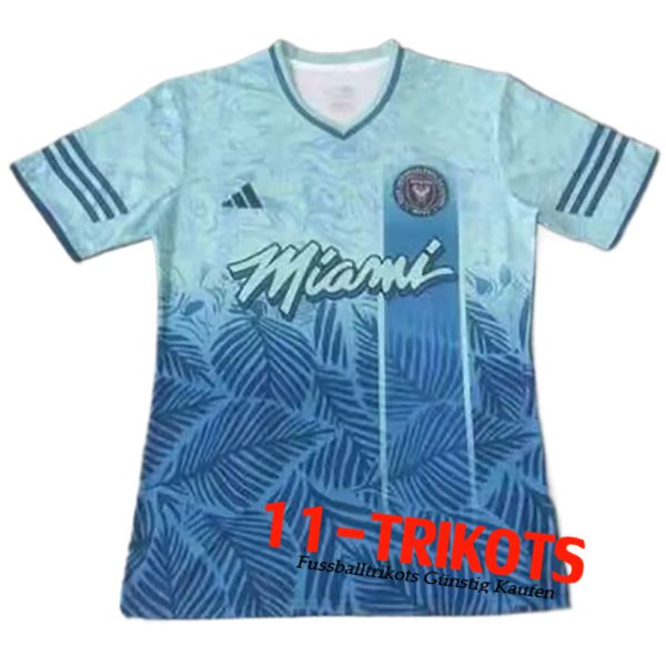 Inter Miami CF Fussball Trikots Special Edition Blau 2024/2025