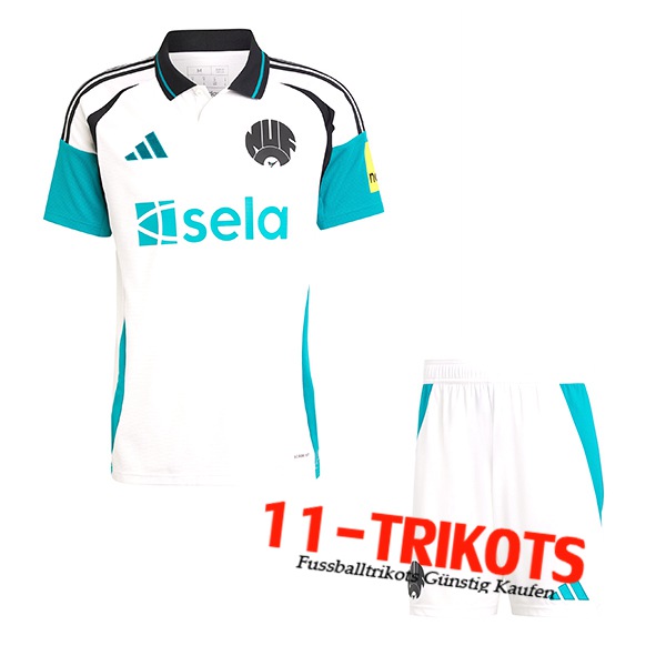 Neues Newcastle United Kinder Third Trikot 2024/2025