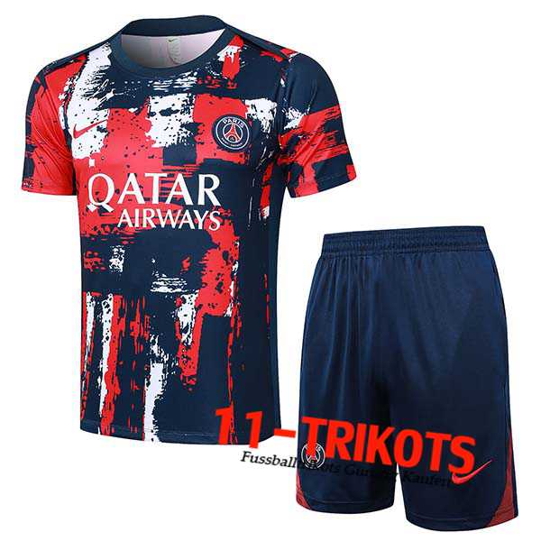 PSG Trainingstrikot Rot/Blau 2024/2025