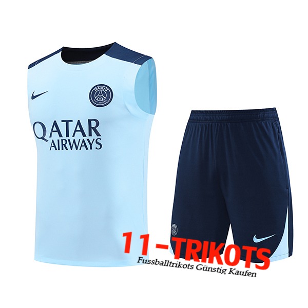 PSG Trainings-Tanktop Blau 2024/2025