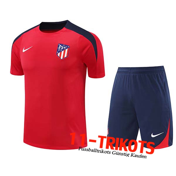 Atletico Madrid Trainingstrikot Rot/Blau 2024/2025