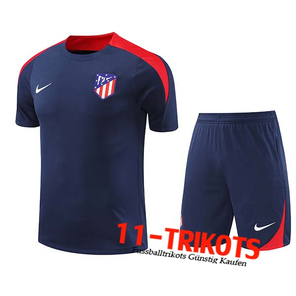 Atletico Madrid Trainingstrikot Blau/Rot 2024/2025