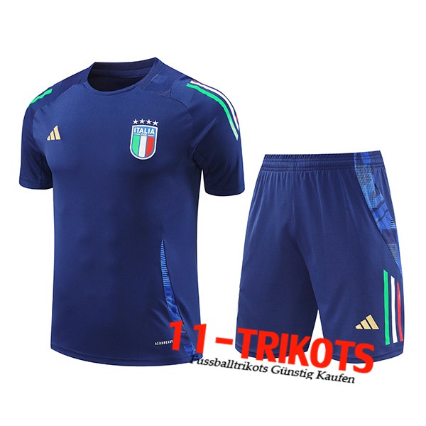 Italien Trainingstrikot Blau 2024/2025