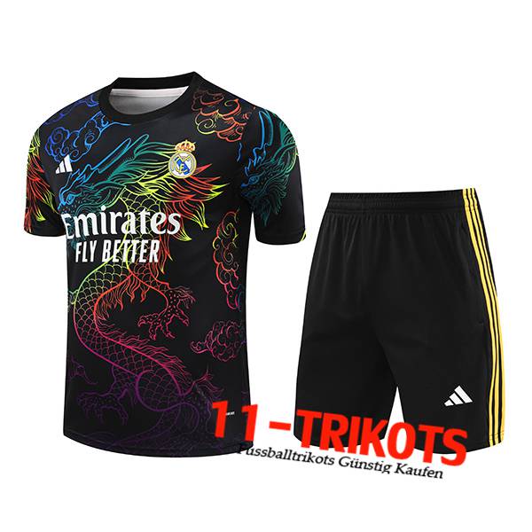 Real Madrid Trainingstrikot Schwarz 2024/2025