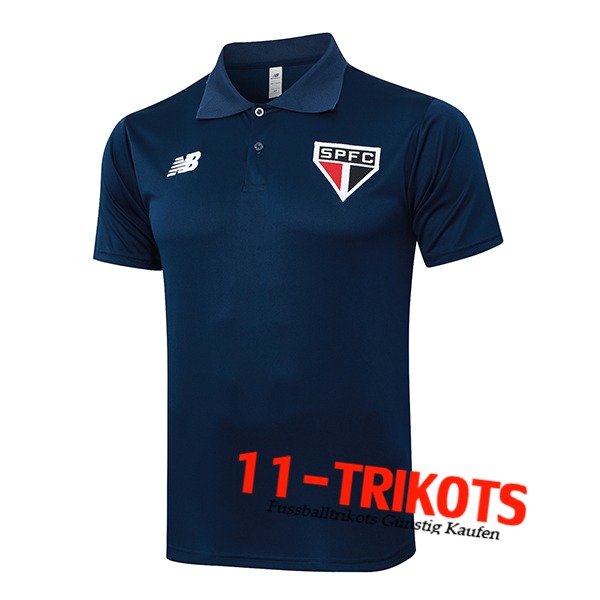 Sao Paulo FC Poloshirt Navy blau 2024/2025