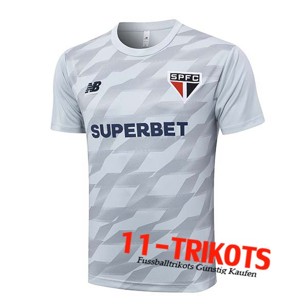 Sao Paulo FC Trainingstrikot Grau 2024/2025