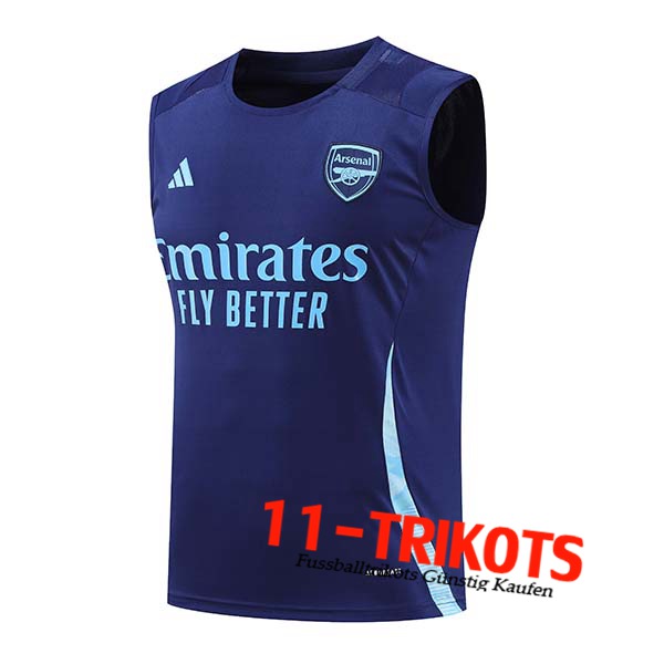 Arsenal Trainings-Tanktop Blau 2024/2025