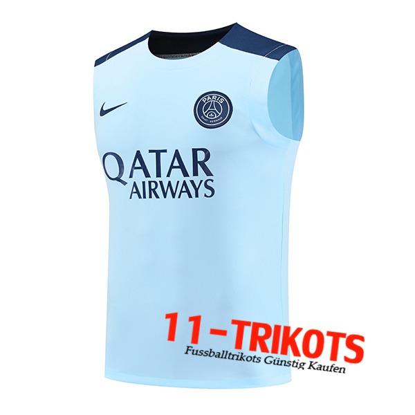 PSG Trainings-Tanktop Blau 2024/2025