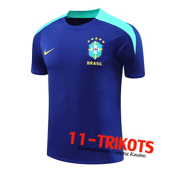 Brasilien Trainingstrikot Blau 2024/2025