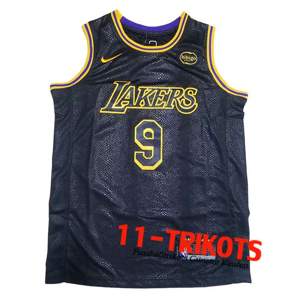 Los Angeles Lakers Trikot (JAMES JR. #9) 2024/25 Schwarz/Gelb