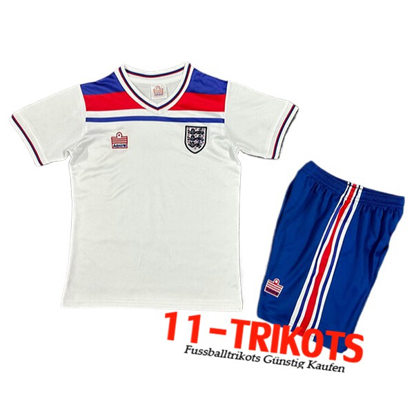 Britannien Retro Kinder Heimtrikot 1982