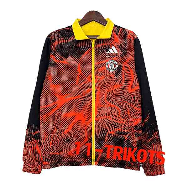 Manchester United Windjacke Rot/Gelb 2024/2025