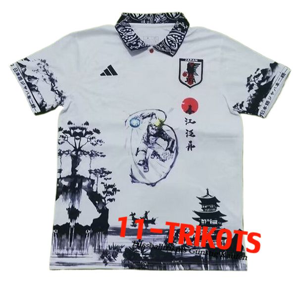 Japan Fussball Trikots Special Edition Weiß 2024/2025 -06