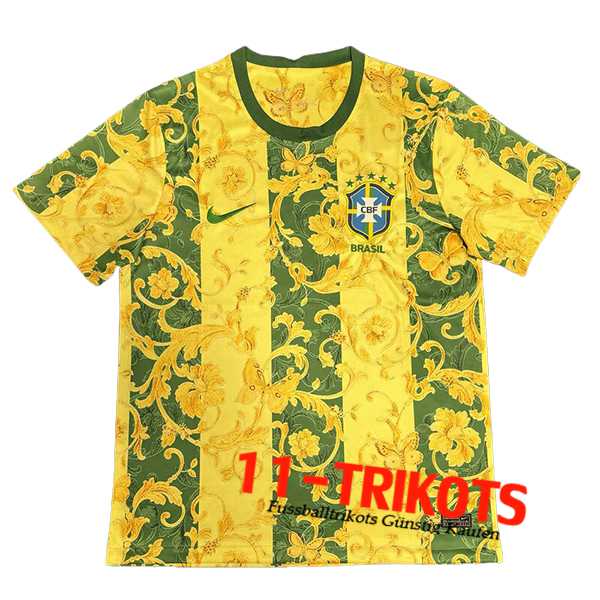 Brasilien Fussball Trikots Special Edition Gelb 2024/2025 -03