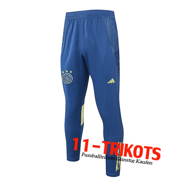 Ajax Trainingshose Blau/Gelb 2024/2025