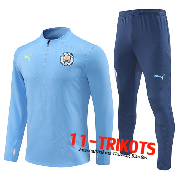 Manchester City Trainingsanzug Hellblau 2024/2025