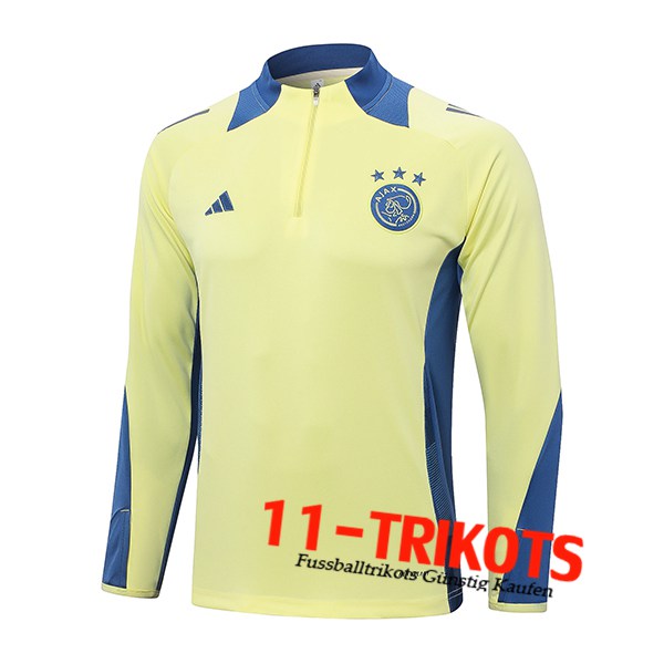 Ajax Training Sweatshirt Gelb/Blau 2024/2025