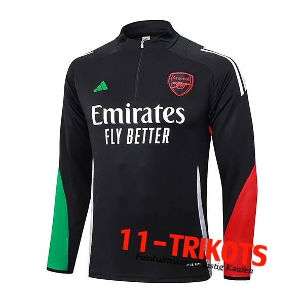 Arsenal Training Sweatshirt Schwarz 2024/2025