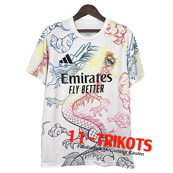 Real Madrid Fussball Trikots Special Edition Weiß 2024/2025 -05