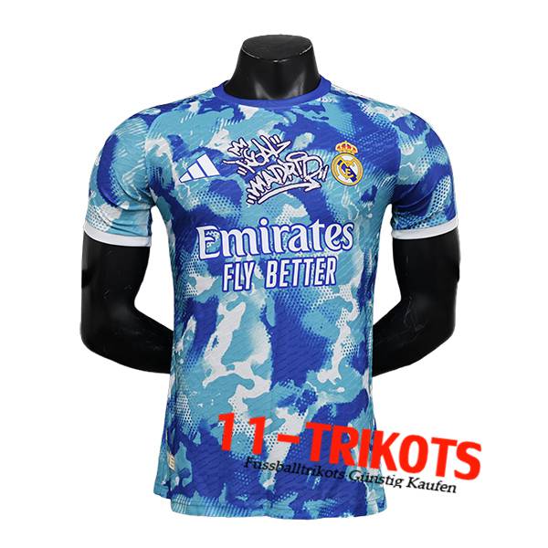 Real Madrid Fussball Trikots Special Edition Hellblau 2024/2025