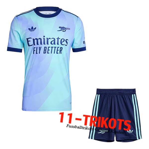 Neues Arsenal Kinder Third Trikot 2024/2025