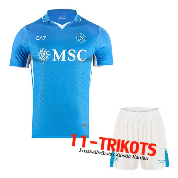 Neues SSC Neapel Kinder Heimtrikot 2024/2025