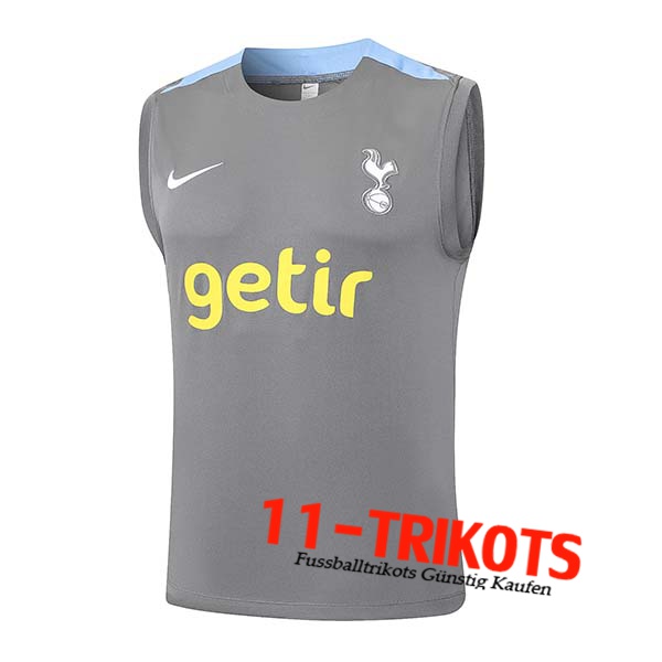 Tottenham Hotspur Trainings-Tanktop Grau/Blau 2024/2025