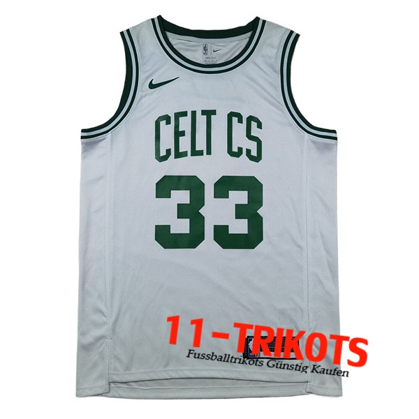 Boston Celtics Trikot (BIRD #33) 2024/25 Weiß/Grün -03