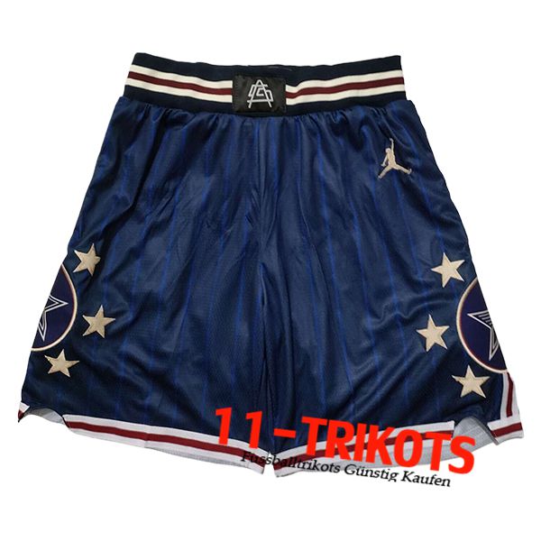 American All-Star Shorts NBA 2024/25 Blau -02