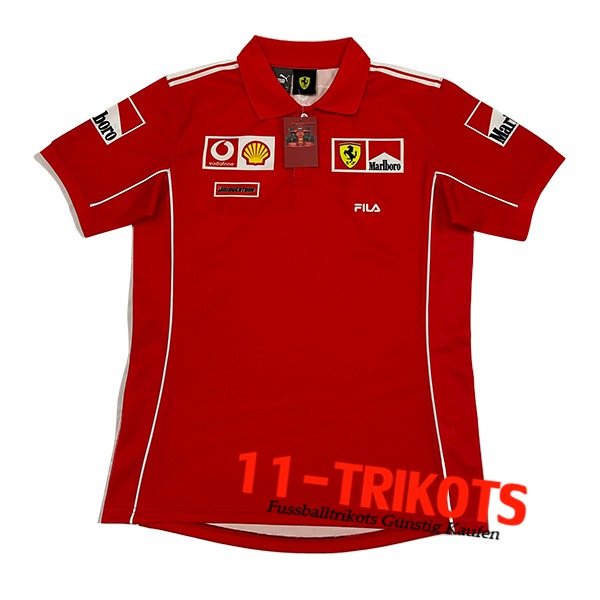 Polo F1 Scuderia Ferrari Team Rot 2024